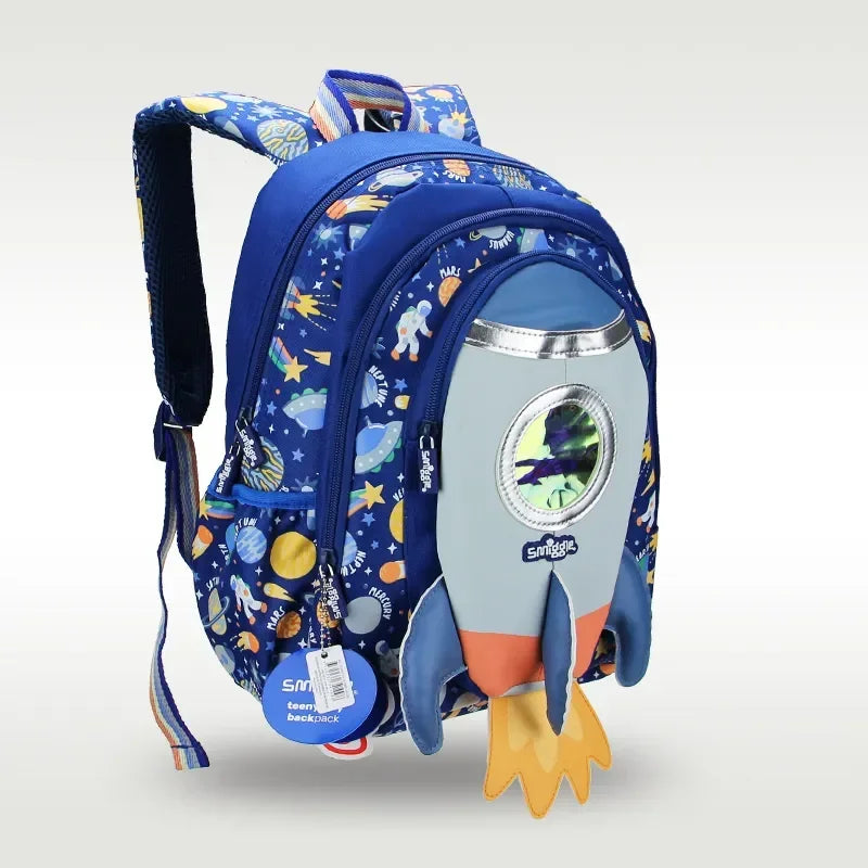 Smiggle Rocket School Bag – Fun 14 Inch Backpack for Kids – Jaiman Toys