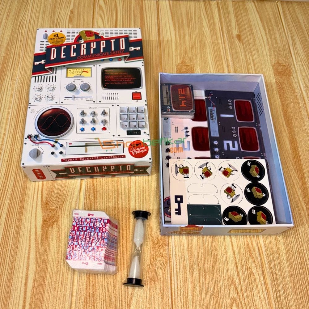 Decrypto Team Communication Board Game | Award-Winning Word Deduction & Code-Breaking Party Game | 3–8 Players | Ages 12+