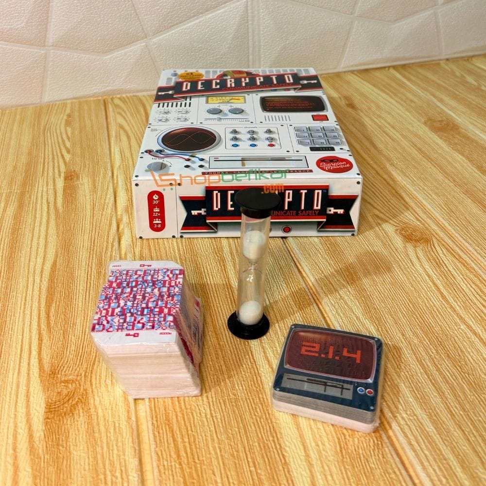 Decrypto Team Communication Board Game | Award-Winning Word Deduction & Code-Breaking Party Game | 3–8 Players | Ages 12+