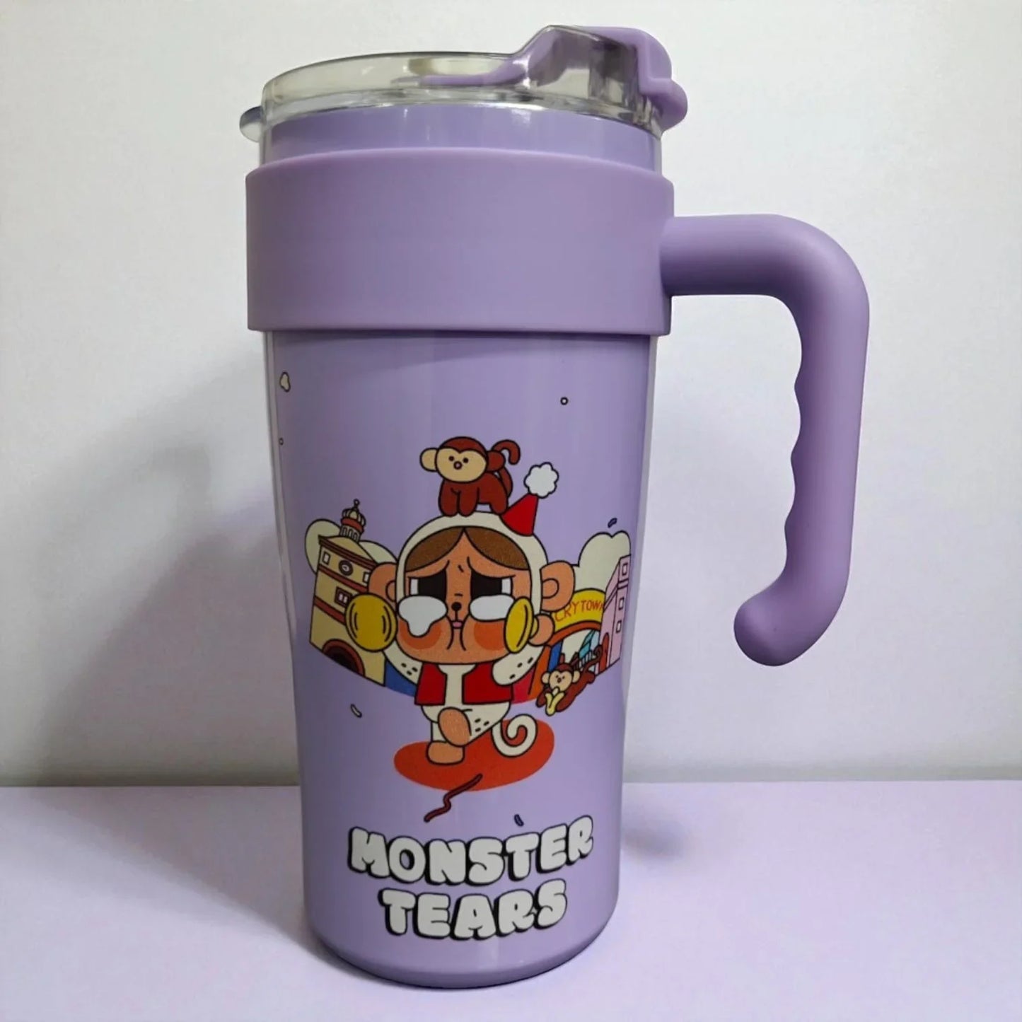 Nice Holiday Stainless Steel Cute Sipper Water Bottle – 860ml | Ideal for Office, Gym, & Travel - Jaiman Toys