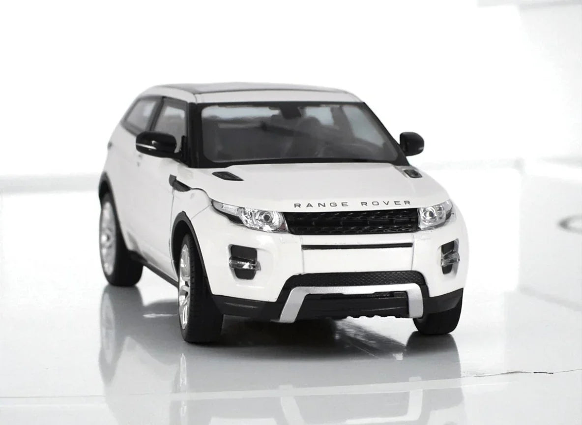 WELLY 1:24 Land Rover Range Rover Evoque SUV Die-Cast Car Model - White (24021) - Jaiman Toys