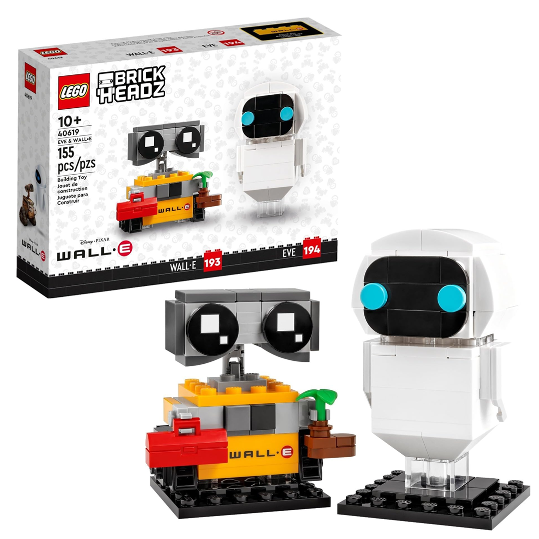 Lego 40619 Brickheadz Wall-E and Eve (155 Pieces)