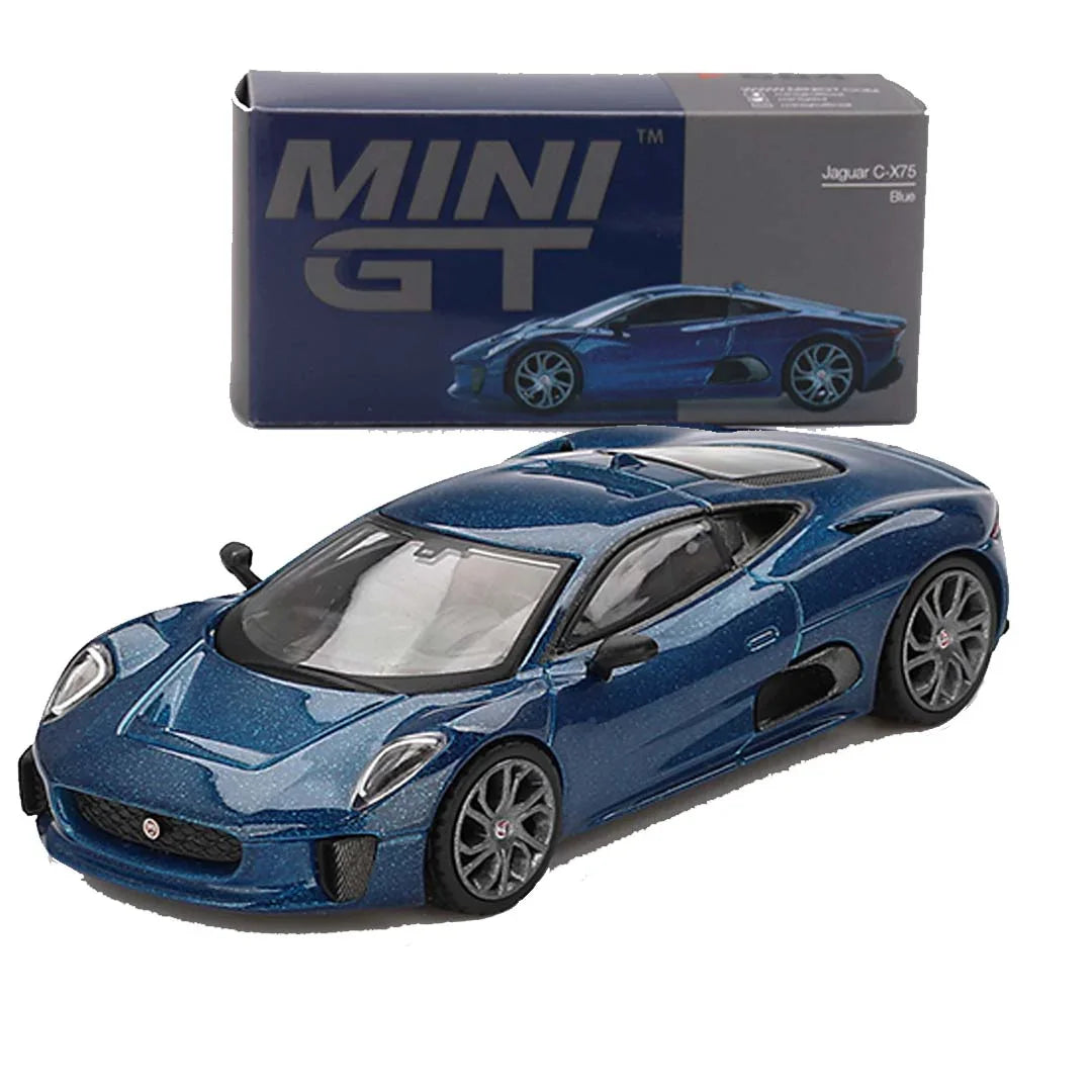 MINI GT Jaguar C-X75 Blue - Jaiman Toys