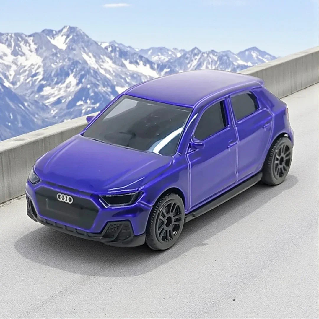 Majorette Street Car Audi A1 Sportback- Diecast Model -Purple