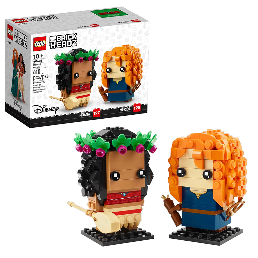 Lego Brickheadz Disney Classic Moana & Merida 40621 (410 Pieces)