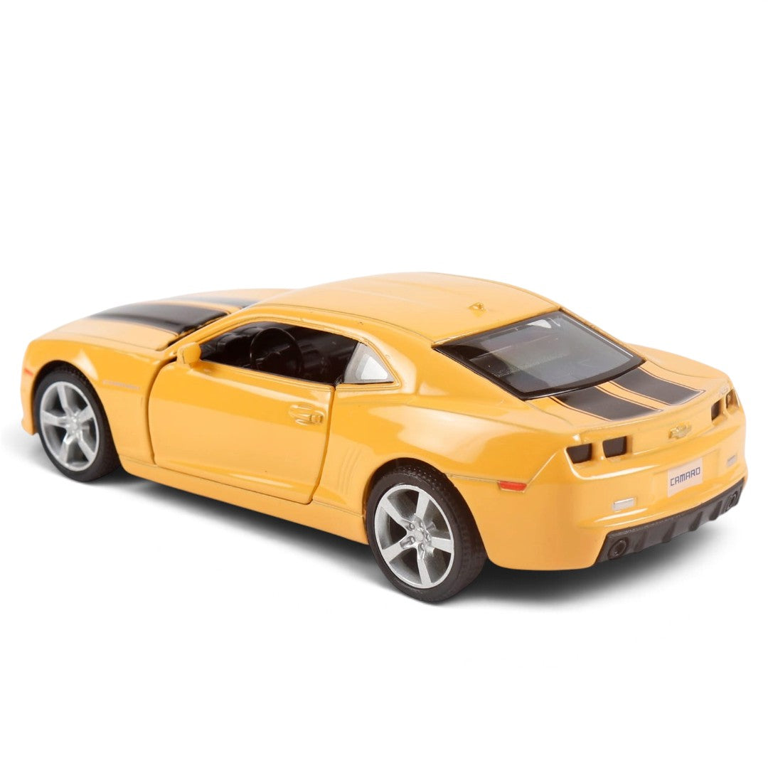 RMZ City 1:32 Chevrolet Camaro Diecast Model Car – Yellow/Red (2 Variants)