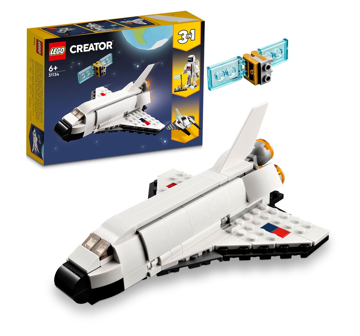 LEGO Creator Space Shuttle 31134 Building Set (144 Pieces)