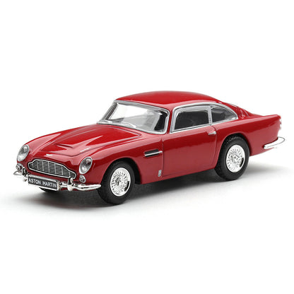 MINI GT 1:64 Scale Aston Martin DB5 Fiesta Red Diecast Model Car | Collectible Model