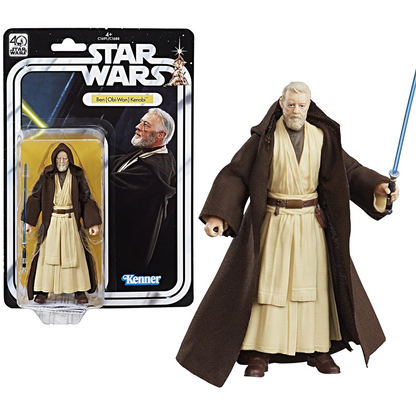 Star Wars 2017 Black Series 40th Anniversary Ben (Obi-Wan) Kenobi Kenner Action Figure