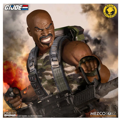 Mezco One:12 Collective G.I. Joe Roadblock Action Figure – Exclusive - Jaiman Toys