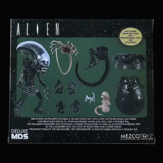 Mezco Designer Series Deluxe Alien Action Figure - Jaiman Toys