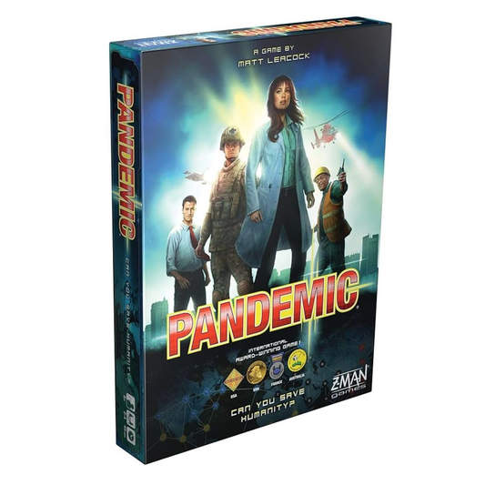 Pandemic Survival Strategy Board Game | Cooperative Gameplay for Family and Friends