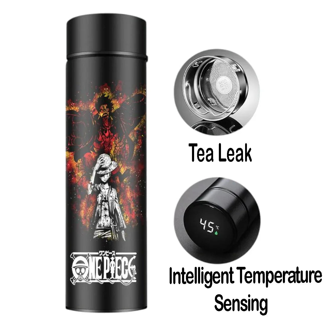 ChillSip Thermos Water Bottle | Water Bottle with LED Temperature Display | Stainless Steel Perfect for Hot & Cold Drinks (1 Pc) Vol- 500 ml - Jaiman Toys
