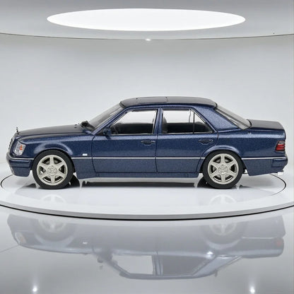 Solido 1:43 Mercedes-Benz W124 E60 AMG – Nautical Blue – Diecast Model Car S4313203| Collector’s Edition Miniature