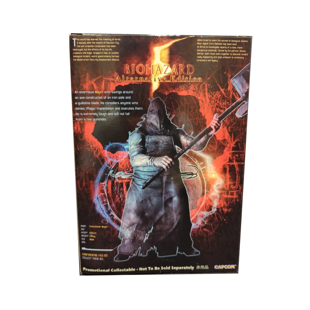 NECA Resident Evil 5 Executioner Majini Biohazard 7" Action Figure 1:12 Age 17+