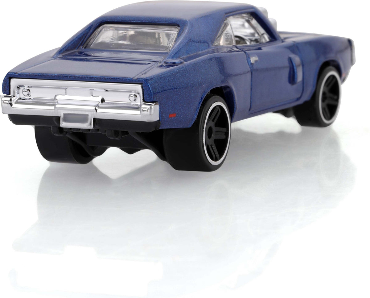 JAMS 1:64 Scale (Blister Pack) DC Jams Blue Muscle Toy Car with Supercharger, Ages 3+