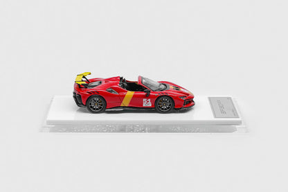 DMH Classic Racing Ferrari SF90 XX Spider Roadster – No.51 | 1:64 Diecast Model ( Red)