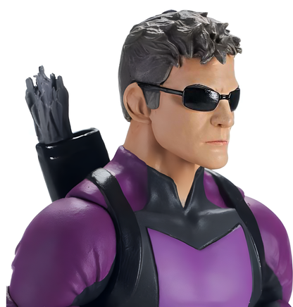 Marvel Hawkeye (with Lucky the Pizza Dog) Action Figure (Special Collector Edition)