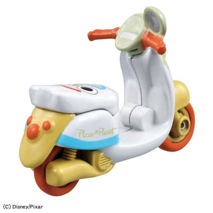 Dream Tomica Disney Motors SP Chim Chim Forky – Disney Pixar Toy Story 5 Special Edition Diecast Character Scooter Vehicle by Takara Tomy, Collectible Miniature Toy Car for Kids & Disney Fans