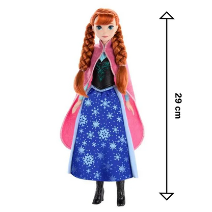 Disney Frozen Anna Magical Color-Change Skirt Fashion Doll, Inspired by Disney Movie, Posable