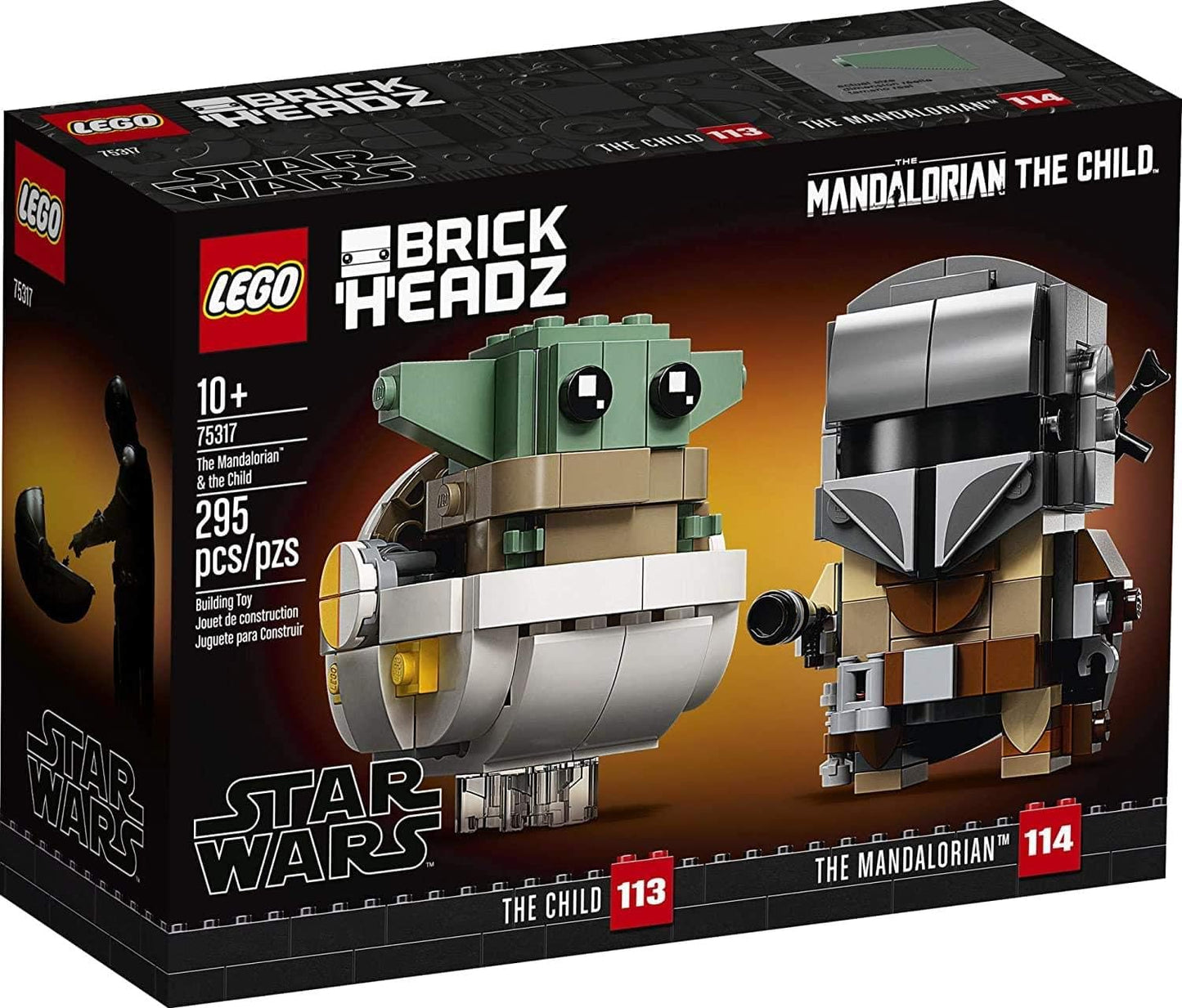 LEGO BrickHeadz Star Wars The Mandalorian & The Child 75317