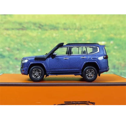 GCD 1:64 Toyota Land Cruiser 300 – Regular Version Blue | Premium Diecast Model SUV