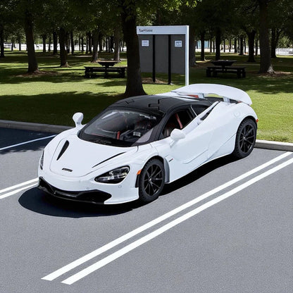 Joy Junction 1:24 Mclaren 720 S-1901 Diecast Car Model -White (JJ77) - Jaiman Toys