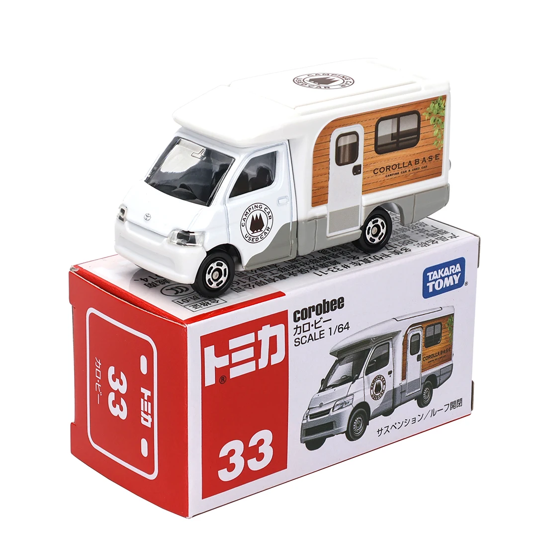 Tomica #33 Corobee- Corolla Base - TAKARA TOMY -Diecast Scale Model Car - 1/64