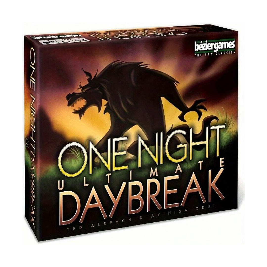 Bezier Games One Night Ultimate DAYBREAK Board Game! Multi-Color- 3 to 7 Players, Age 8+