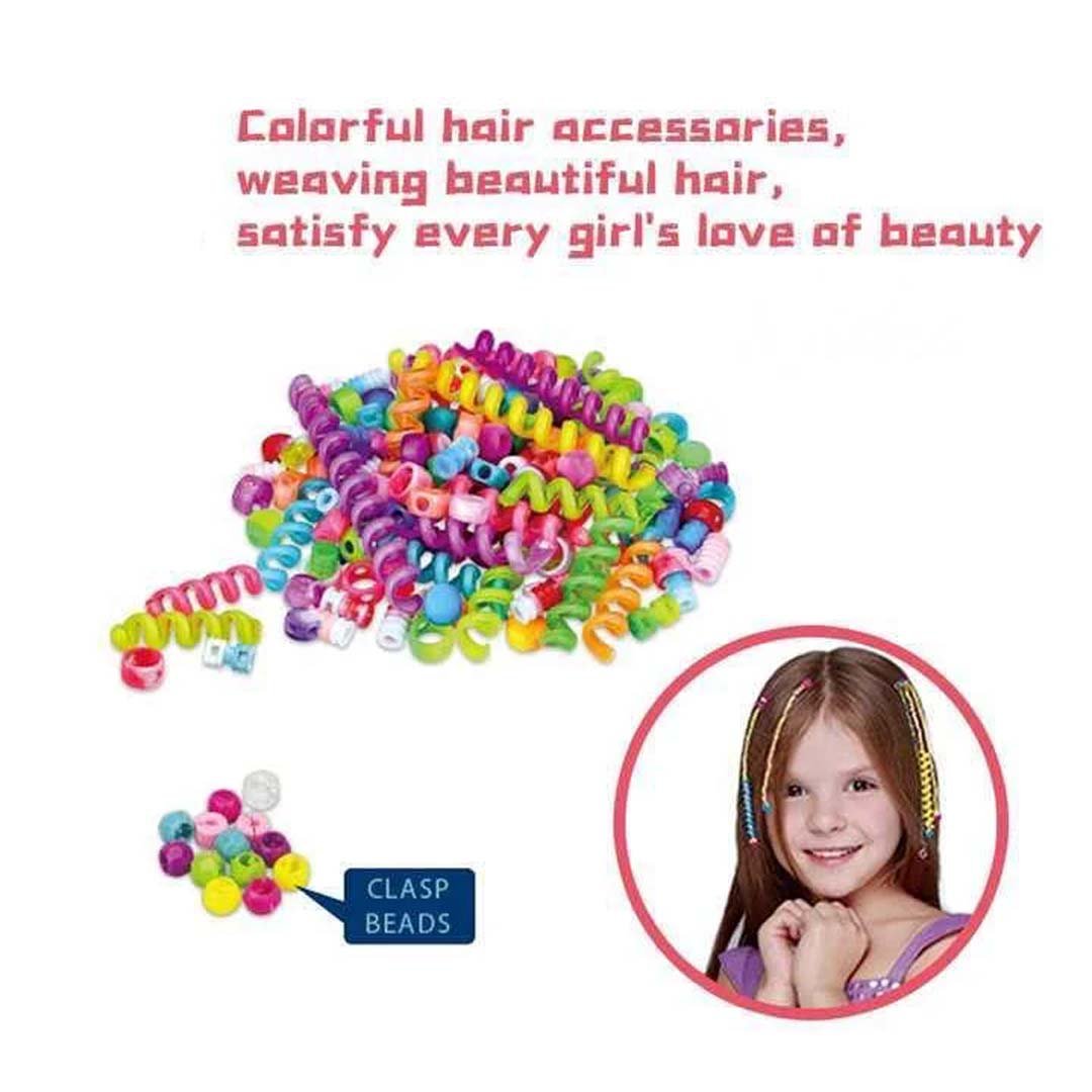 Girl's Creator- HAIR BEADER Simple and Easy! Design, Dazzle and Shine- Age 5+