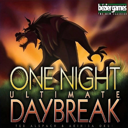 Bezier Games One Night Ultimate DAYBREAK Board Game! Multi-Color- 3 to 7 Players, Age 8+