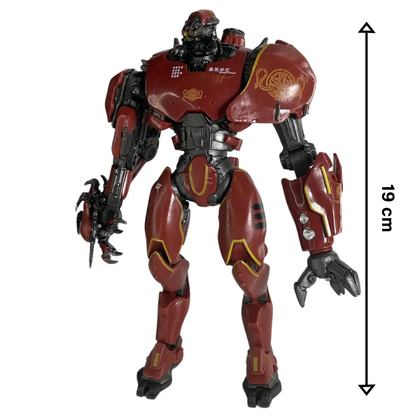 Crimson Typhoon Jaeger 7" Movable Action Figure Toy Statue Pacific Rim