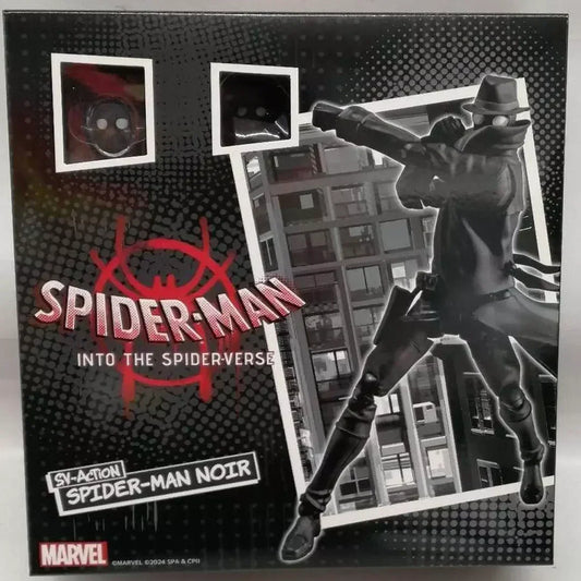 Spider-Man: Spider-Bath SV Action Spider-Man Noir Action Figure, Non-scale, ABS &amp; PVC, Pre-painted Complete Action Figure - Jaiman Toys