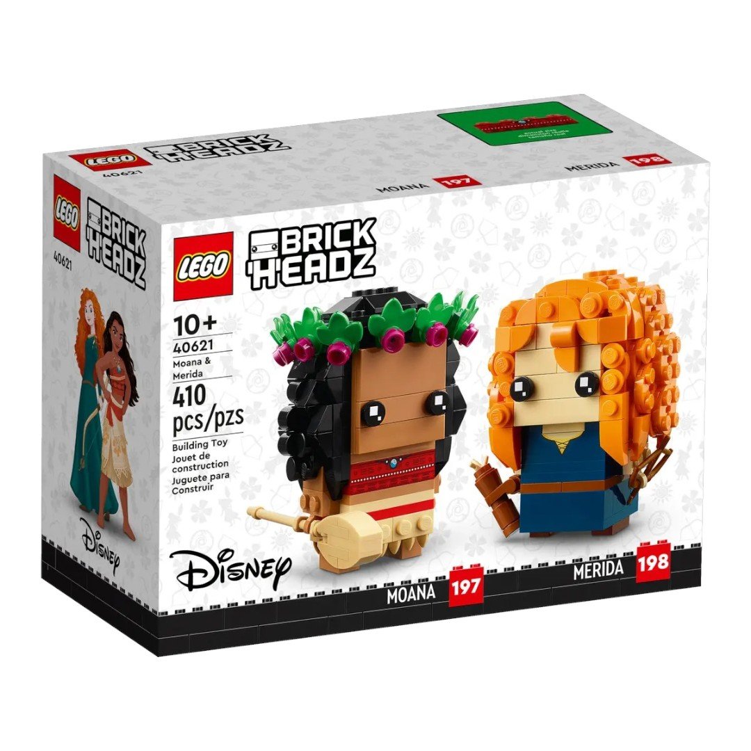 Lego Brickheadz Disney Classic Moana & Merida 40621 (410 Pieces)