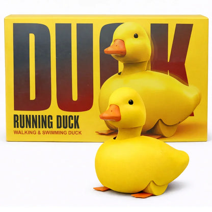 Running Duck Walking & Swimming Toy for Kids – Cute Moving Duck Animal Toy with Motion Action | Fun Battery Operated Play Toy