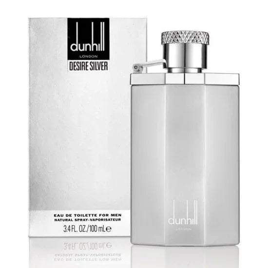 Dunhill Silver by Alfred Dunhill for Men - 100 ml (3.4 oz) Eau de Toilette Spray (Retail Pack) - Jaiman Toys