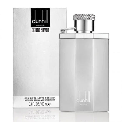 Dunhill Silver by Alfred Dunhill for Men - 100 ml (3.4 oz) Eau de Toilette Spray (Retail Pack) - Jaiman Toys
