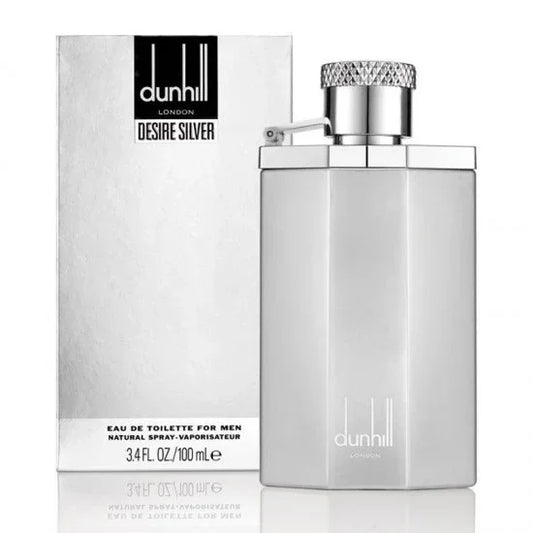 Dunhill Silver by Alfred Dunhill for Men - 100 ml (3.4 oz) Eau de Toilette Spray (Retail Pack) - Jaiman Toys