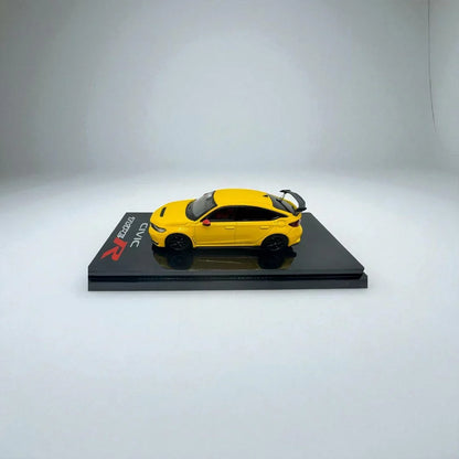 1:64 Hobby Japan HJ642063Y Honda Civic Type R (FL5) Die-Cast Model Car – Yellow - Jaiman Toys