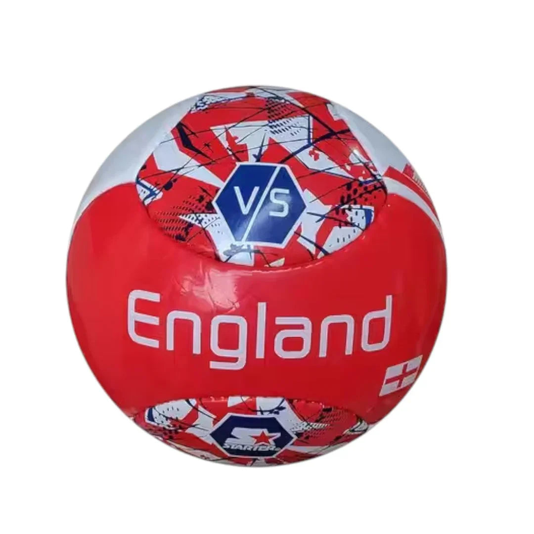 Starter Country Football L3 Size 5 – England Edition | Hand-Stitched Professional Soccer Ball