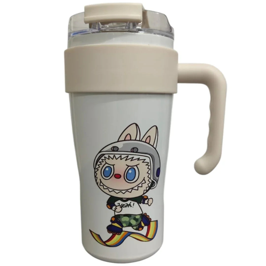 Nice Holiday Stainless Steel Cute Sipper Water Bottle – 860ml | Ideal for Office, Gym, & Travel - Jaiman Toys