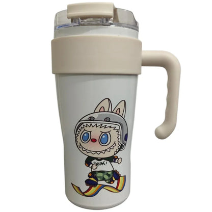 Nice Holiday Stainless Steel Cute Sipper Water Bottle – 860ml | Ideal for Office, Gym, & Travel - Jaiman Toys