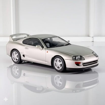 Solido 1:43 Toyota Supra MKIV (MKIV-2JZ) Silver Metallic – Diecast Model Car | S4314002