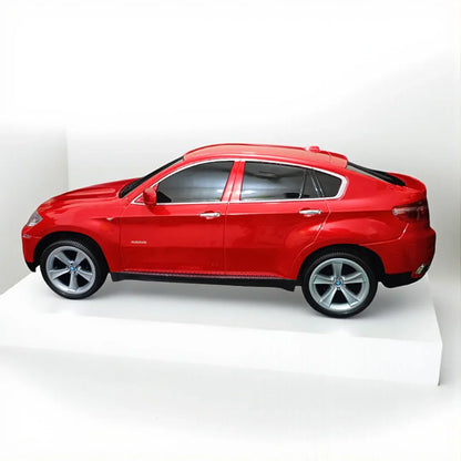 Guokai 1:14 BMW X6 Model Remote Control Car – Officially Licensed RC Supercar with 2.4GHz Control, Functional LED Lights & High-Speed Performance for Kids & Hobbyists