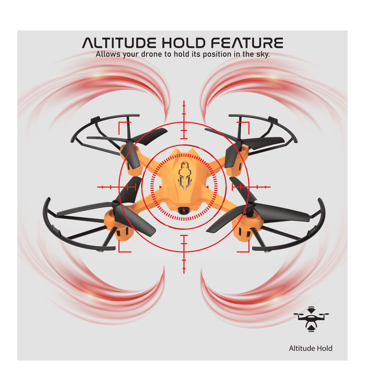 Air Buddy 2.4 GHz Altitude Holding Drone-