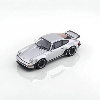 Rhino Model 1:64 Porsche Singer Turbo Study 930 Silver diecast scale model collectible - Jaiman Toys
