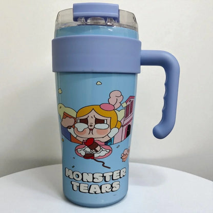 Nice Holiday Stainless Steel Cute Sipper Water Bottle – 860ml | Ideal for Office, Gym, & Travel - Jaiman Toys