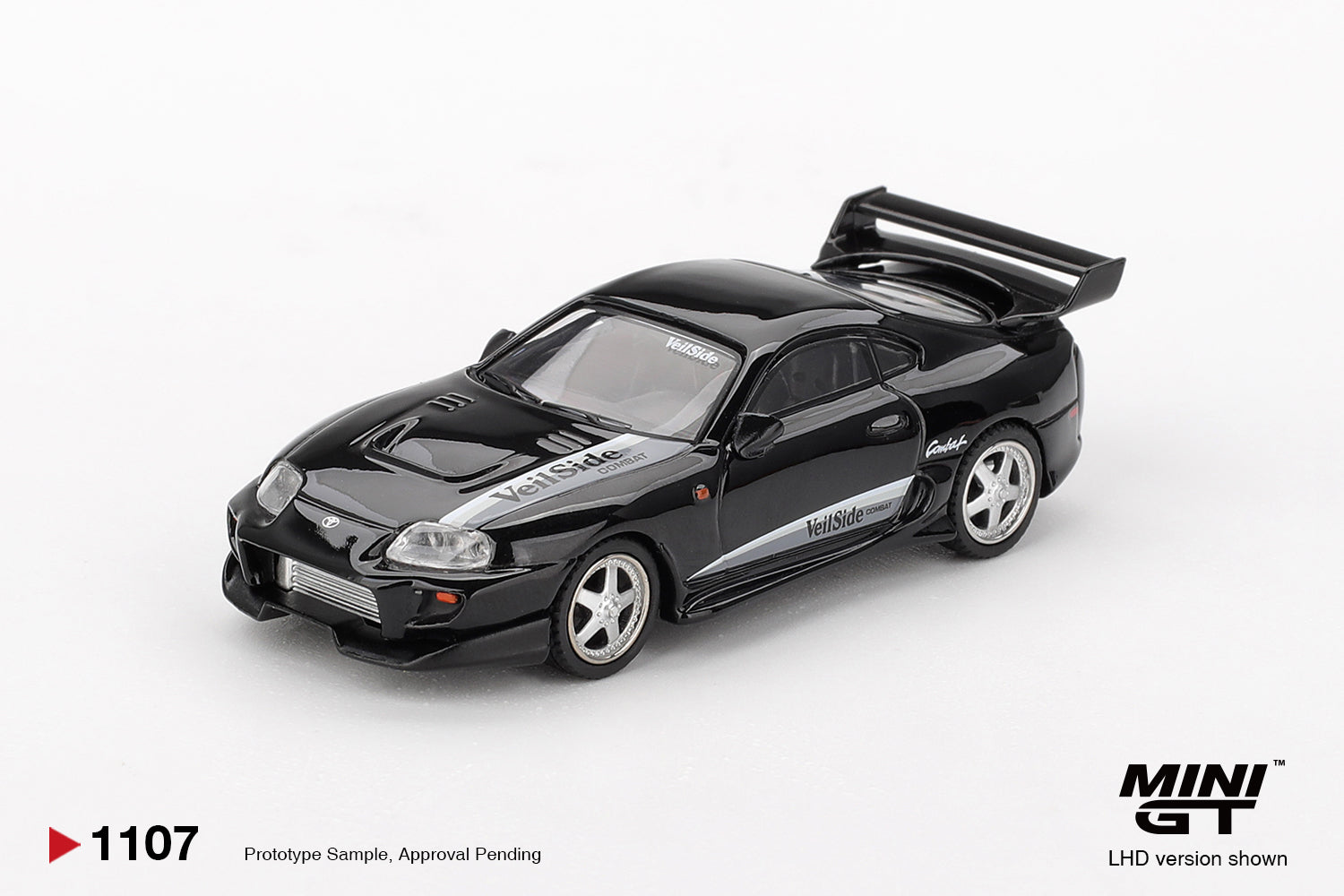 MINI GT Collector Set | Toyota Supra VeilSide Combat V-II Black +