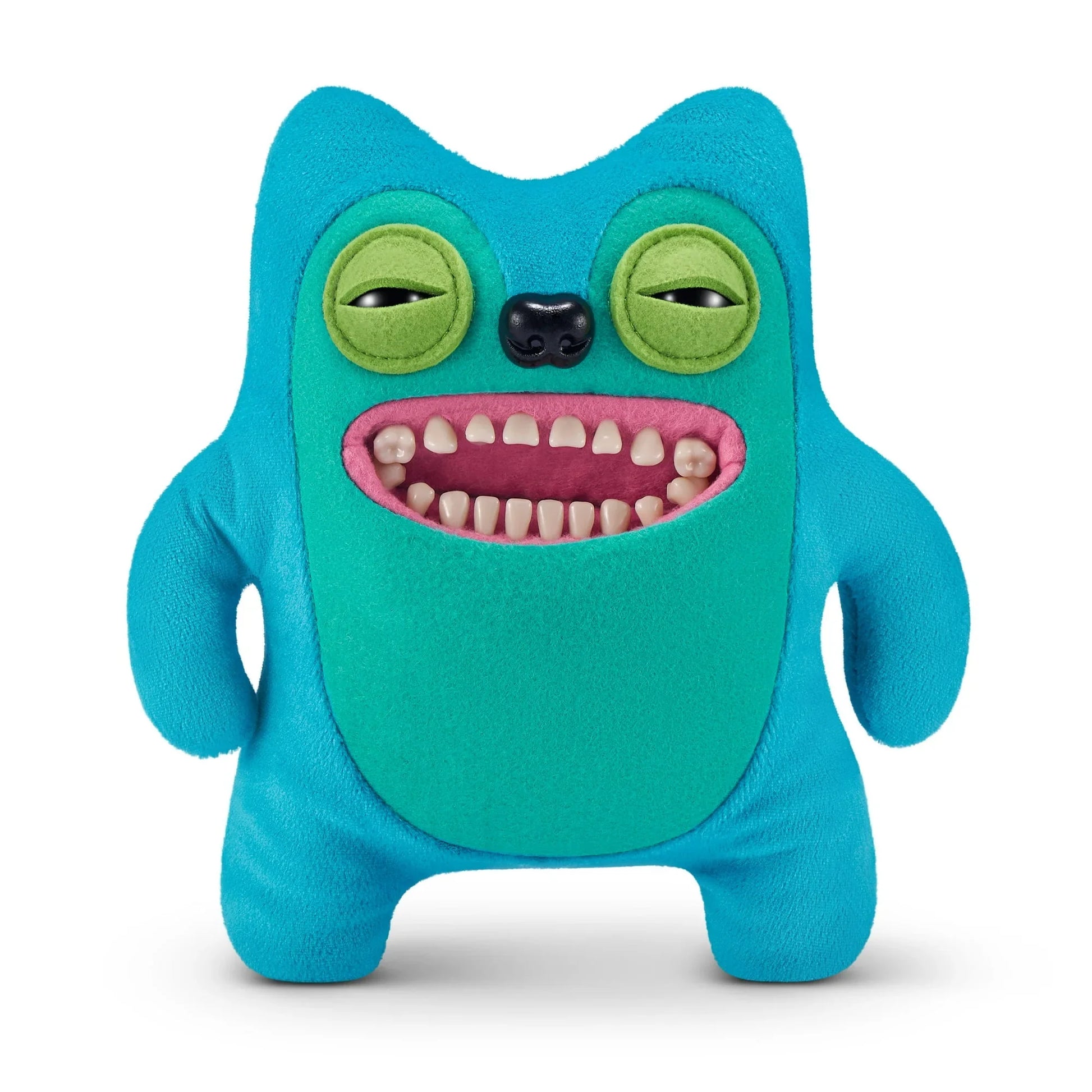 Fuggler New Fuggs on the Block 9 inch (Greedy Grinner), Funny Ugly Monster Soft Plush Toy by ZURU - Jaiman Toys