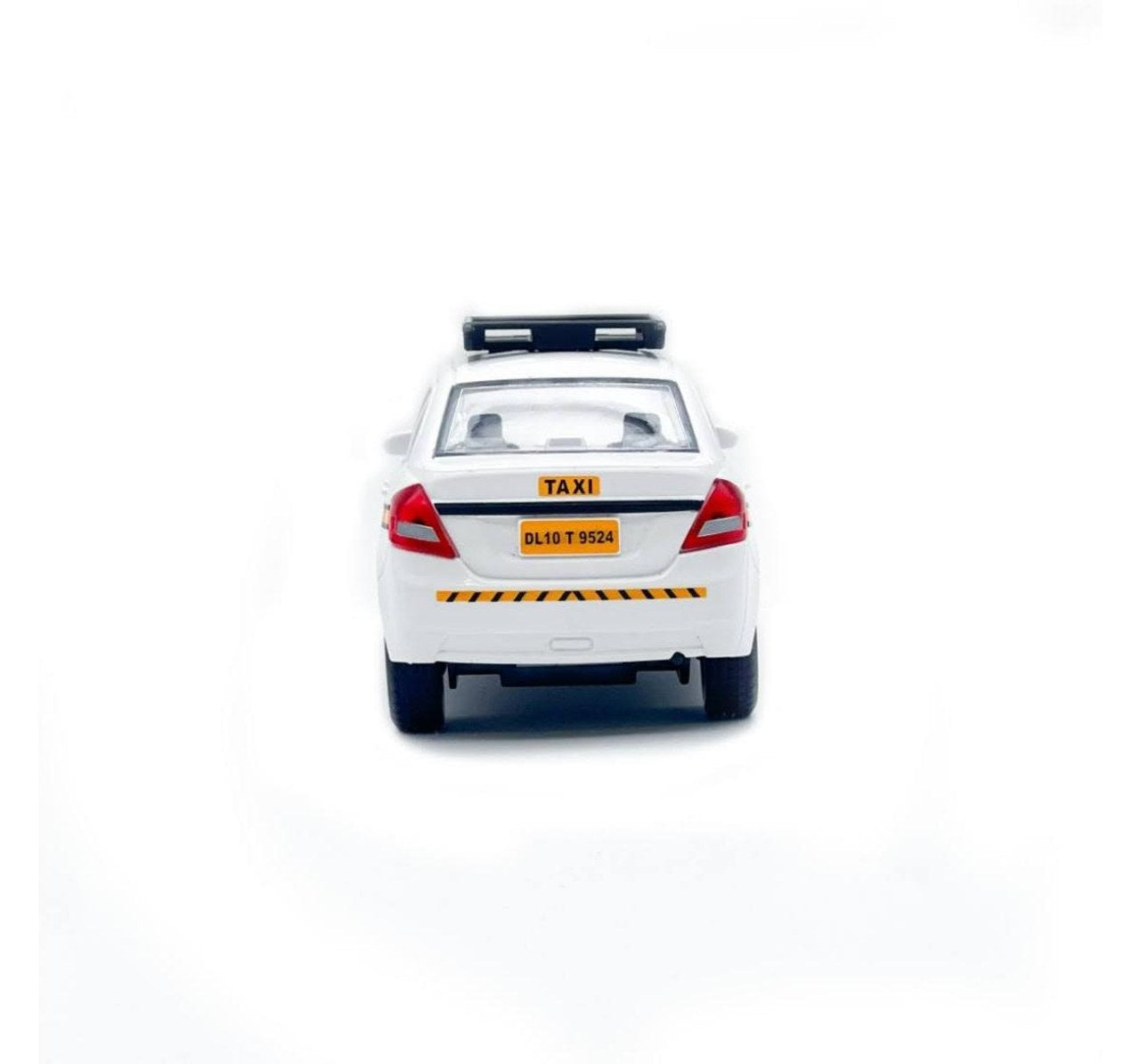 Centy Urban Tourist Cab Pull Back Toy Car for 3Y+ White